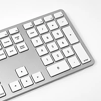 Matias Wired USB-C Keyboard with Numeric Keyboard for Mac - Silver