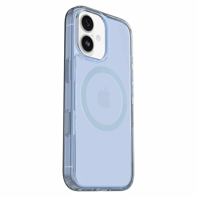 Otterbox Symmetry+ Case with MagSafe for iPhone 17 - Blue Bliss (Silver Glade)