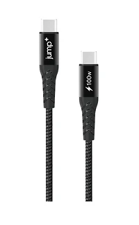 jump+ USB-C to USB-C 2M Braided Pro Cable 100w - Black