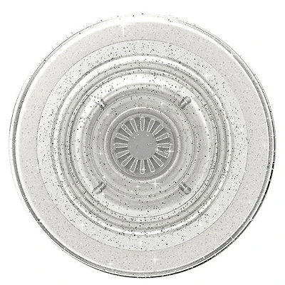 PopSockets - PopGrip For MagSafe with Magnetic Ring Adapter Clear - Clear Glitter