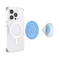 PopSockets PopGrip with MagSafe - Opalescent Blue