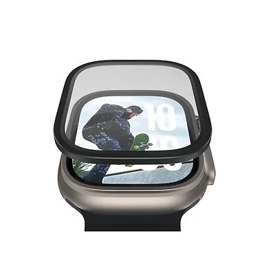 PanzerGlass Full Body Case for Apple Watch Series 11/10 - 42mm - Metallic (Metal Frame)