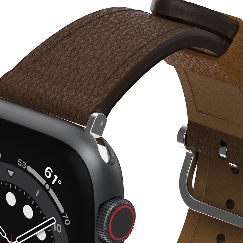 Otterbox Cactus Leather Apple Watch 40mm/41mm/42mm Band  - Rich Adobe (Brown)