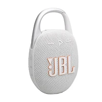 JBL Clip5 Bluetooth Speaker - White