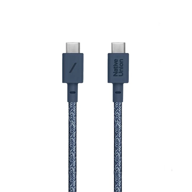Native Union Belt USB-C to USB-C Cable - Navy 1.2M