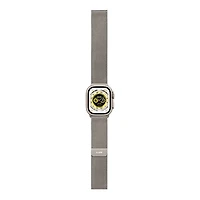 LAUT 44mm/45mm/46mm/49mm Steel Loop for Apple Watch Ultra - Titanium