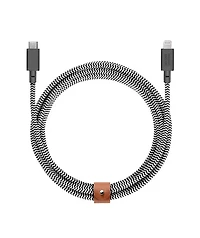 Native Union 3M Belt USB-C to Lightning Cable - Zebra