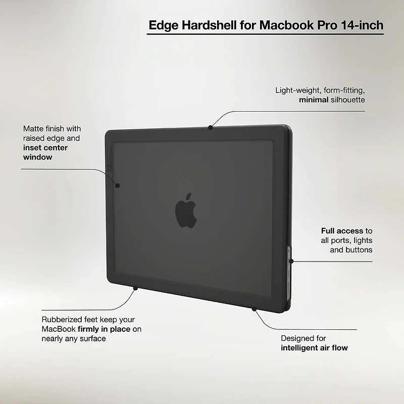 Incase Edge HardShell for -inch Macbook Pro (M1- M4