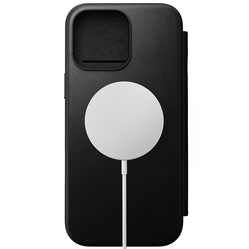 Nomad Modern Leather Folio Case with MagSafe for iPhone Pro