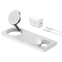 Anker MagGo Wireless Charging Station (15W, 3-in-1 Pad)