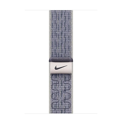 46mm Grey/Blue Nike Sport Loop