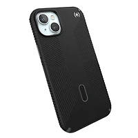 Speck Presidio2 Pro Grip Case with MagSafe/Click Lock for iPhone 16e/15/14/13 - Black/Slate Grey