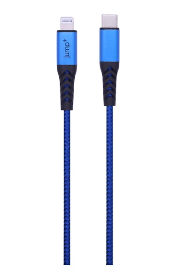 jump+ USB-C to Lightning Nylon Cable 1m