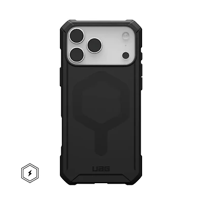 UAG Essential Armor Case with MagSafe for iPhone 17 Pro Max - Solid Black (Opaque)