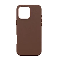 Otterbox Symmetry+ Cactus Leather Case for 16 Pro Max - Brown (Rich Adobe)