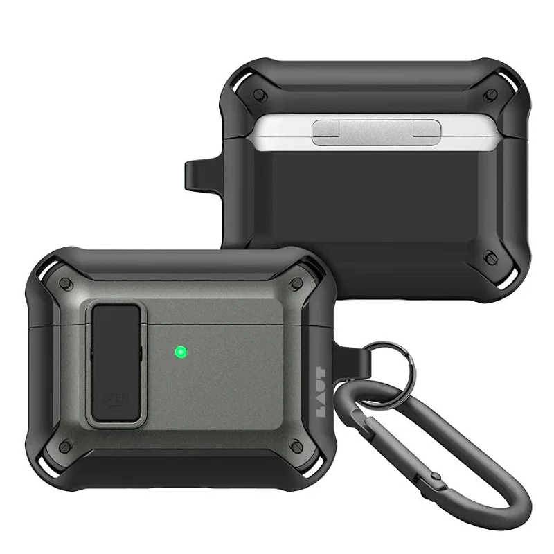 LAUT ZENTRY AirPod Case for Airpods Pro 3 - Black