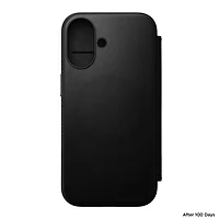 Nomad Modern Leather Folio Case with MagSafe for iPhone 16 Plus