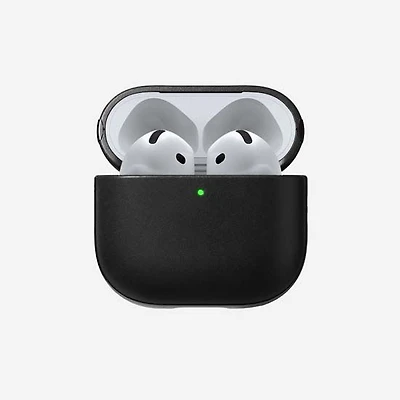 Nomad Leather Case for AirPod 4 - Black
