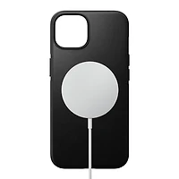 Nomad Leather Case with MagSafe for iPhone 14 Plus - Black