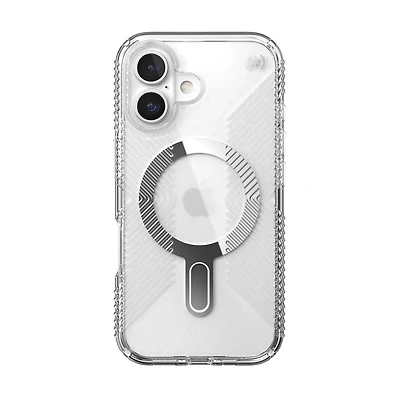 Speck Case with ClickLock/MagSafe for iPhone 16 - Grip Clear