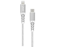 jump+ USB-C to Lightning Nylon Cable 1m - White