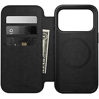 Nomad Modern Leather Folio Case with MagSafe for iPhone 17 Pro