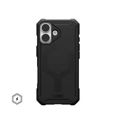 UAG Essential Armor Case with MagSafe for iPhone 17 - Solid Black Opaque