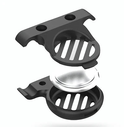 LAUT Bike Saddle Mount for Apple AirTag - Black