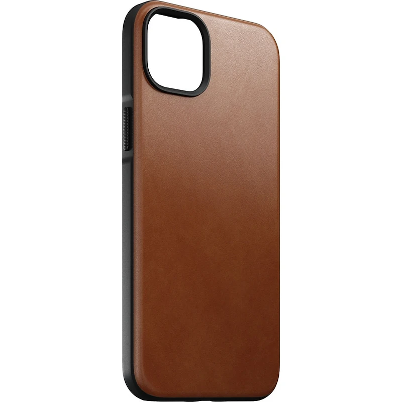 Nomad Leather Case with MagSafe for iPhone 14 Plus - English Tan