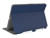 Speck Balance Folio Clear for iPad (7th & 8th gen) - Arcadia Navy/Grey