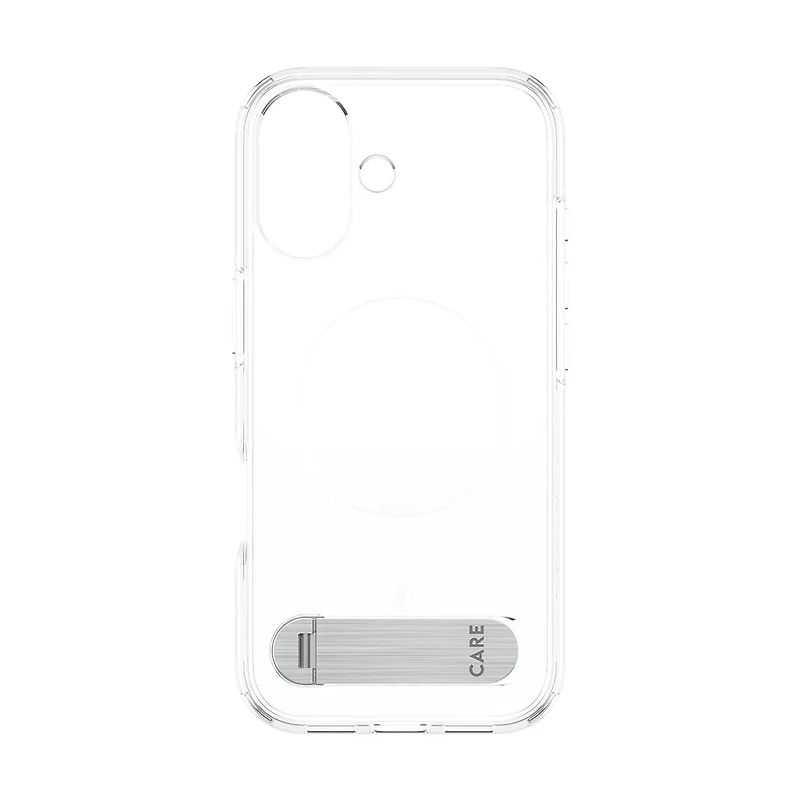 PanzerGlass Care Kickstand case with MagSafe iPhone 17 - Clear