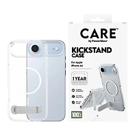PanzerGlass Care Kickstand case with MagSafe iPhone Air - Clear