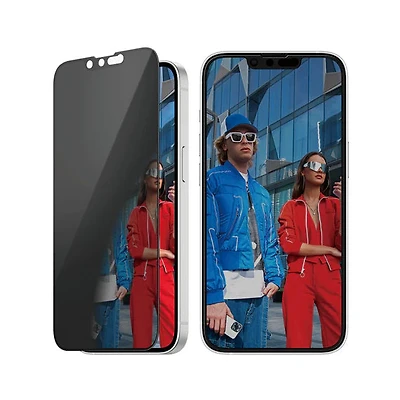 PanzerGlass UWF Privacy Screen Protector iPhone 16e/14/13/13 Pro - Black