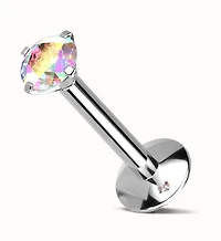 3MM Aurora Borealis 4-Prong