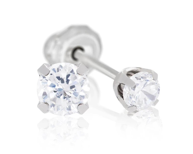 3mm Long Post CZ - 285