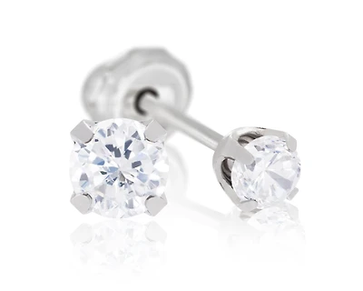 3mm Long Post CZ - 285