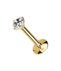 2MM Cubic Zirconia 4-Prong