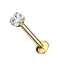4MM Cubic Zirconia 4-Prong