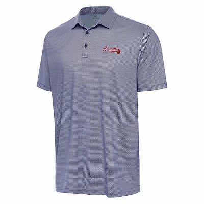 Antigua Men's Atlanta Braves Rings Polo
