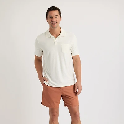 Free Fly Men's Bamboo Slub Polo II