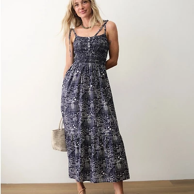 Marine Layer Women's Carmen Smocked Dress