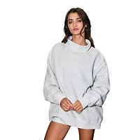 Bucket List Blank Mock Neck Sweatshirt Top