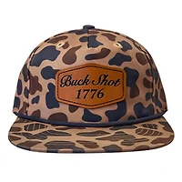 Buckshot Apparel 1776 6Point Leather Patch Hat