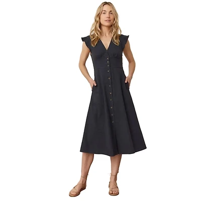 Marine Layer Women's Camila Midi Dress