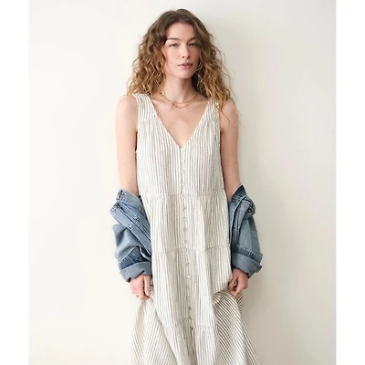 Marine Layer Women's Corinne Button Dress
