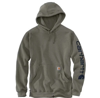 Carhartt Men's Midweight Logo Hooded Sweatshirt