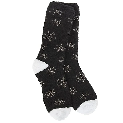 Worlds Softest Socks Women's Winter Shimmer Crew