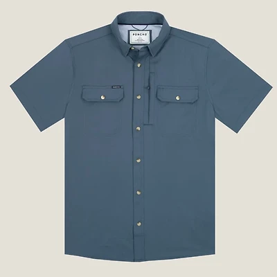 Poncho Men's The Ahi Shirt Short Sleeve - Slim