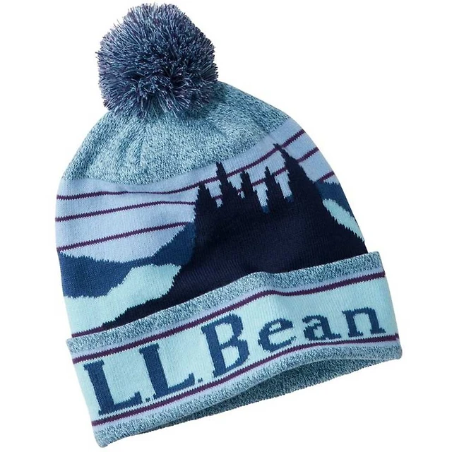 Katahdin Pom Graphic Beanie