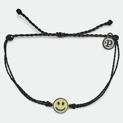 Pura Vida Happy Face Bracelet